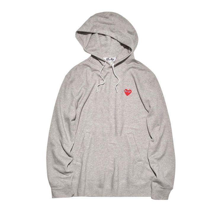 Comme des Garçons PLAY Heart Emblem Hoodie II 'Grey'