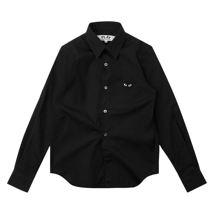 Comme des Garçons PLAY Black Heart Button Up 'Black'