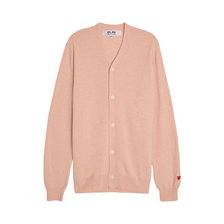 Comme des Garçons PLAY Small Heart Cardigan 'Light Pink'