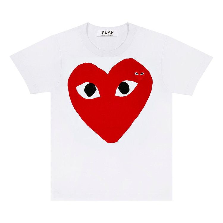 Comme des Garçons PLAY Big Heart T-Shirt 'White'