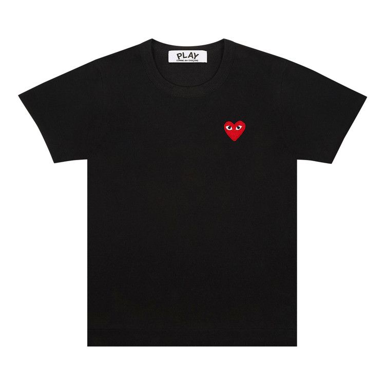 Comme des Garçons PLAY Heart T-Shirt 'Black'