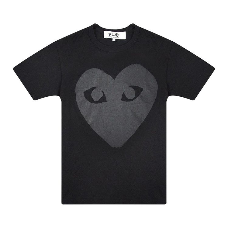 Comme des Garçons PLAY Heart T-Shirt 'Black/Black'