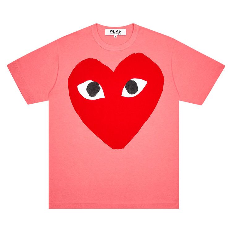Comme des Garçons PLAY Big Heart T-Shirt 'Pink'