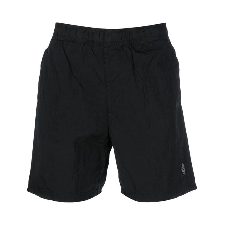 Stone Island Basic Small Logo Shorts 'Black'