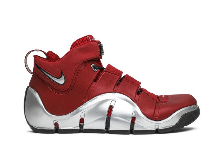 Nike Zoom Lebron 4 'Ohio State University Away'