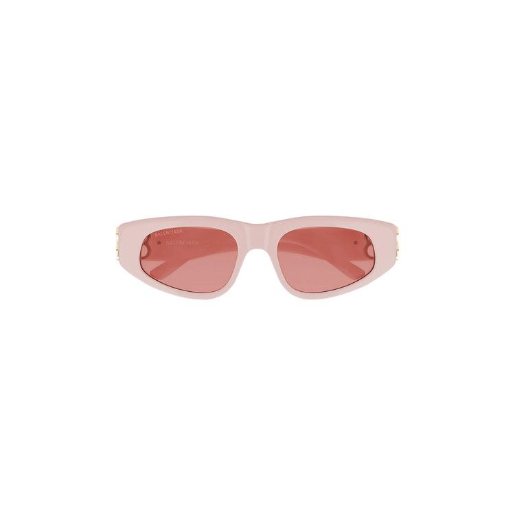 Balenciaga Cat Eye Sunglasses 'Pink/Gold/Red'
