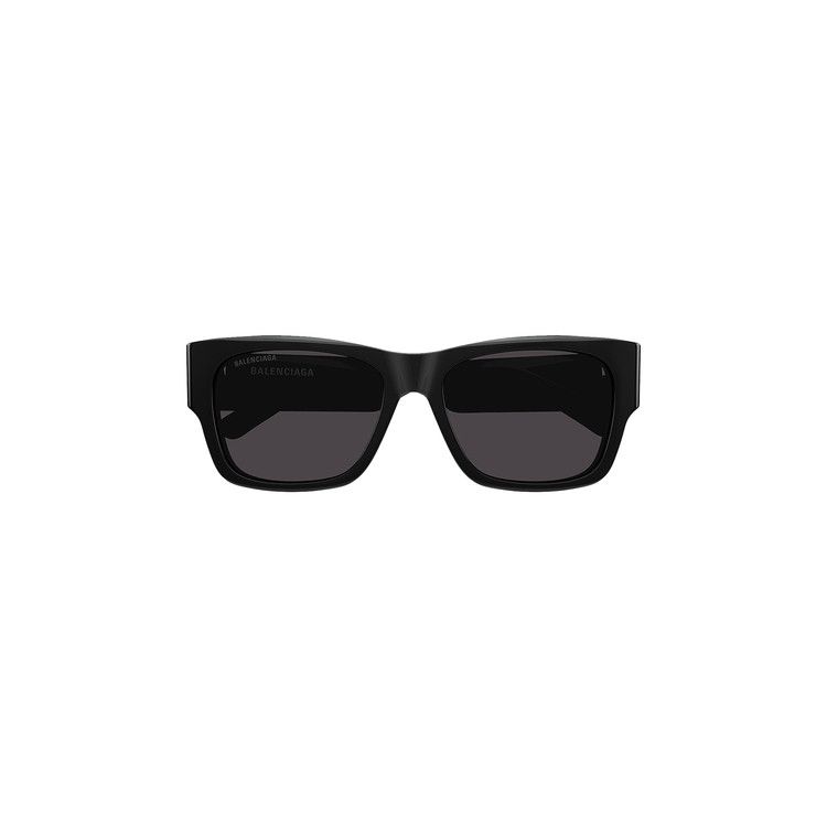 Balenciaga Rectangular Frame Sunglasses 'Black'
