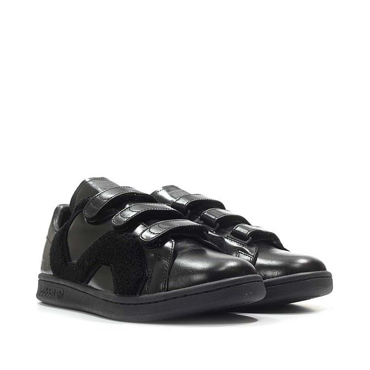 Raf Simons x adidas Stan Smith Comfort Badge 'Core Black'