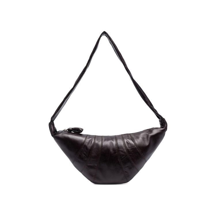 Lemaire Medium Croissant Bag 'Dark Chocolate'