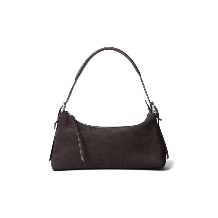 Lemaire Belted Baguette Bag 'Ebony Brown'
