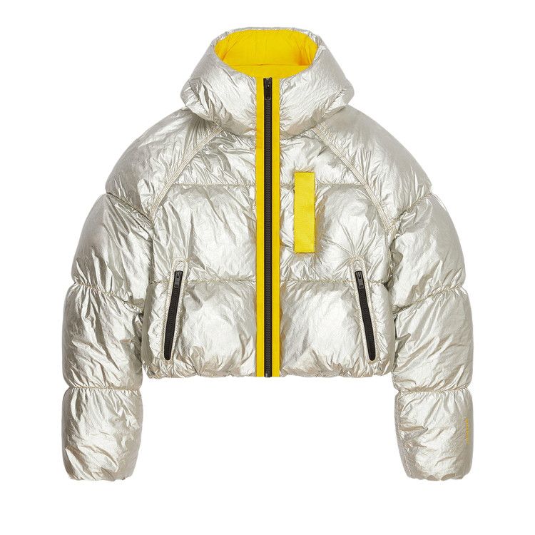 Givenchy Laminated Hooded Puffer 'Fluo Yellow'