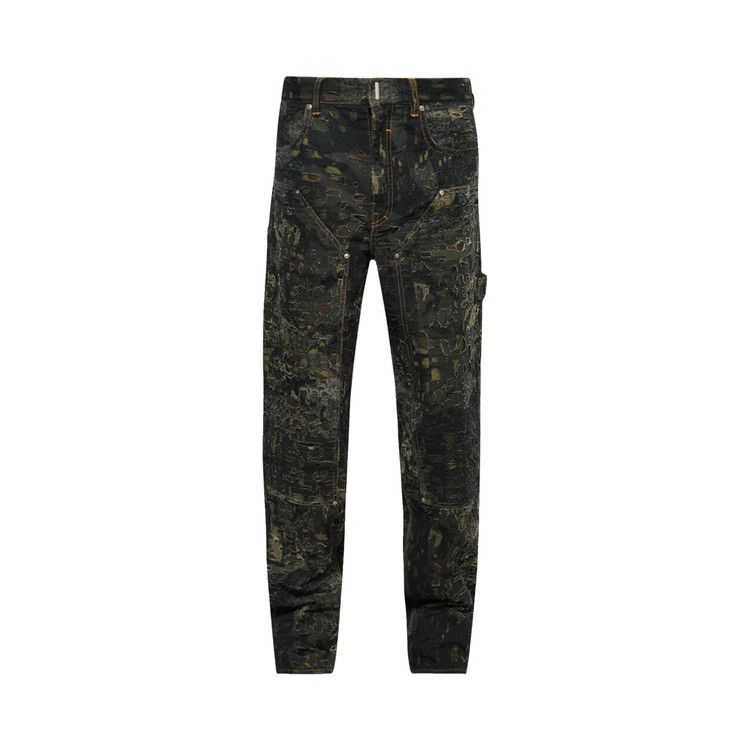 Givenchy Carpenter Denim Trousers 'Brown/Khaki'