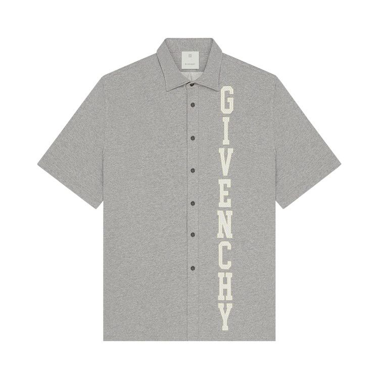 Givenchy Short-Sleeve Shirt 'Light Grey Melange'