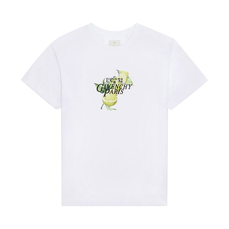 Givenchy Logo Printed T-Shirt 'White'