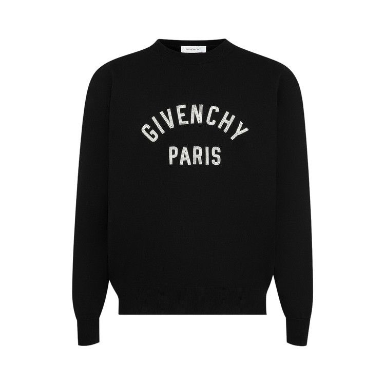 Givenchy Embellished Crewneck Sweater 'Black'