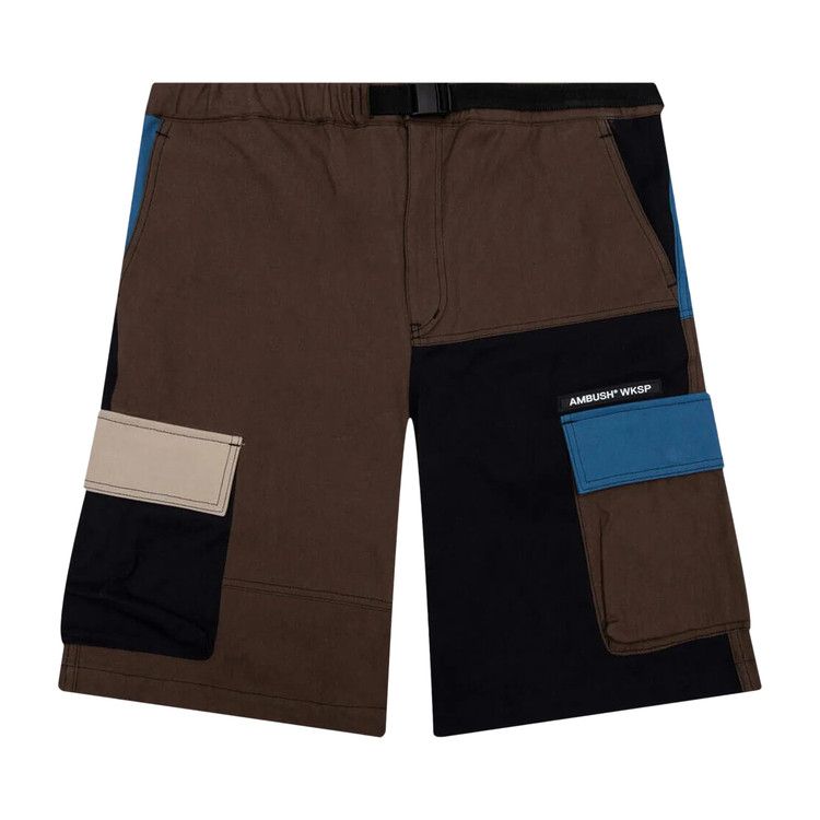 Ambush Panelled Cargo Shorts 'Brown'