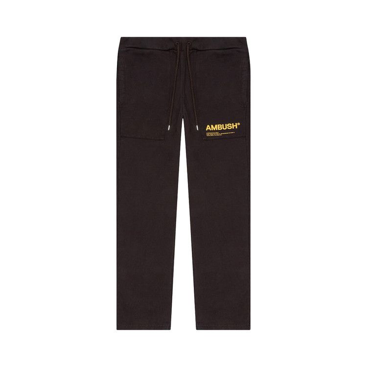 Ambush Fleece Workshop Pants 'Chocolate Torte/Solar Power'