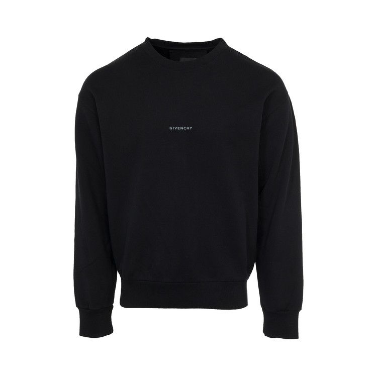 Givenchy Boxy Fit Sweatshirt 'Black'