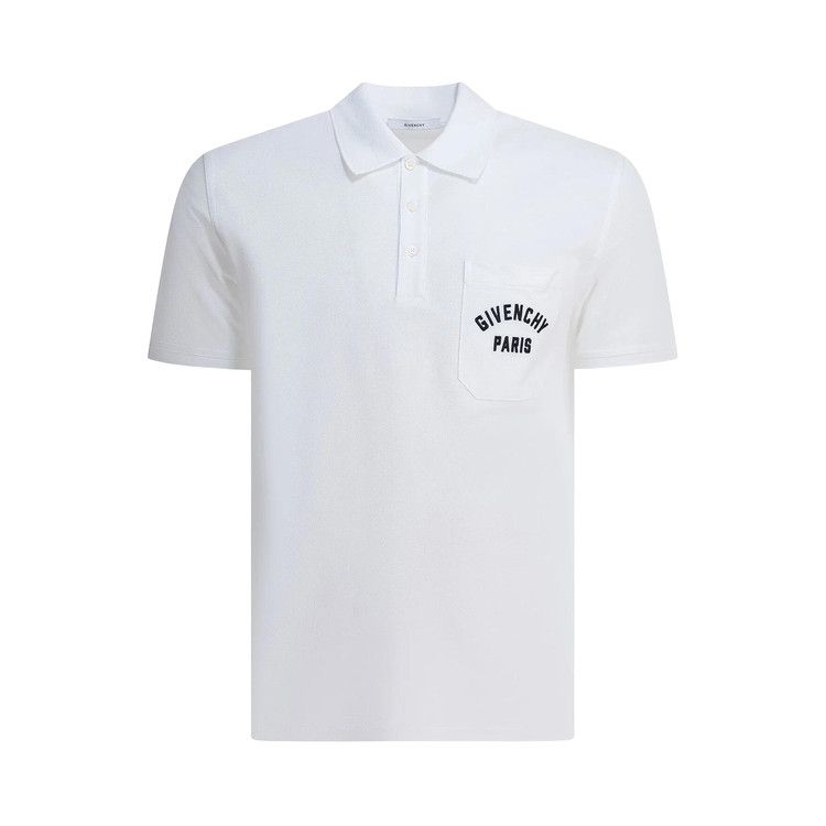 Givenchy Front Pocket Polo 'White'