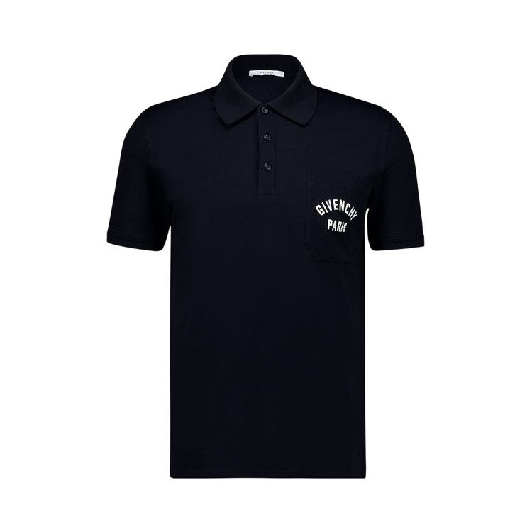 Givenchy Front Pocket Polo Shirt 'Dark Navy'