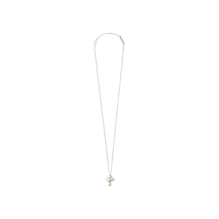 Ambush Mushroom Charm Necklace 'Silver'