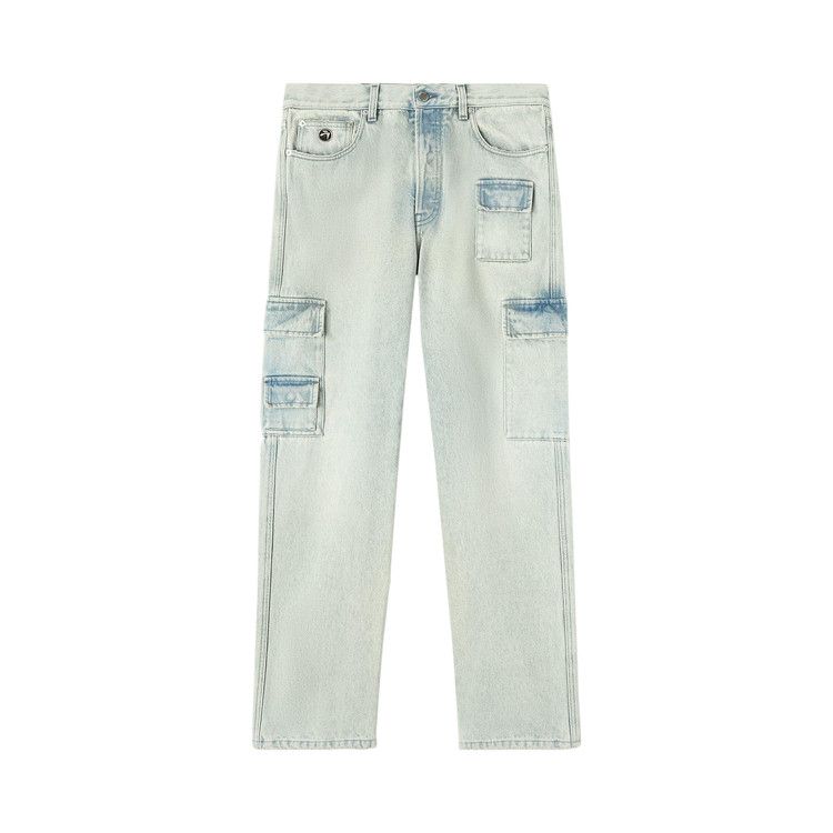 Ambush Slim Denim Cargo Pants 'Blue'