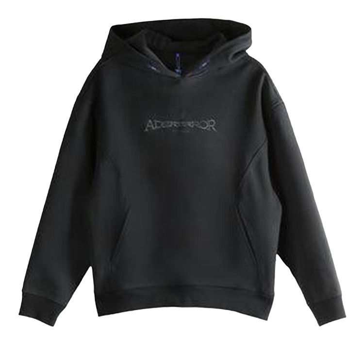 Ader Error Logo Loose Hoodies 'Noir'