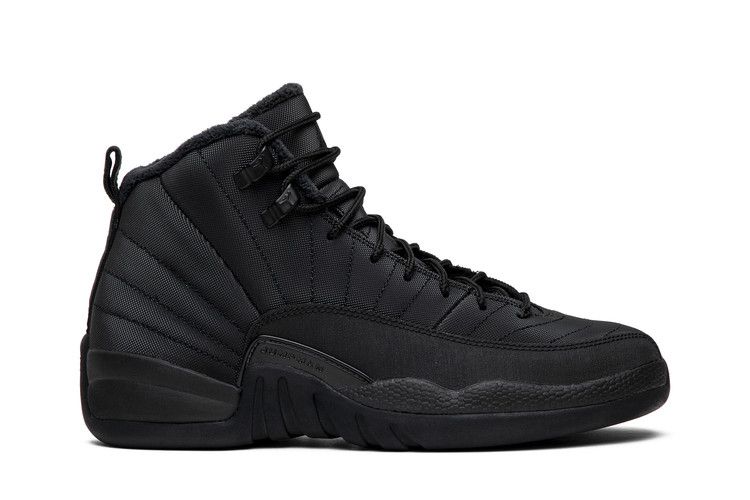 Air Jordan 12 Retro Winterized GS 'Triple Black'