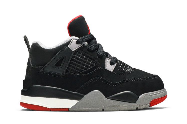 Air Jordan 4 Retro OG TD 'Bred' 2019