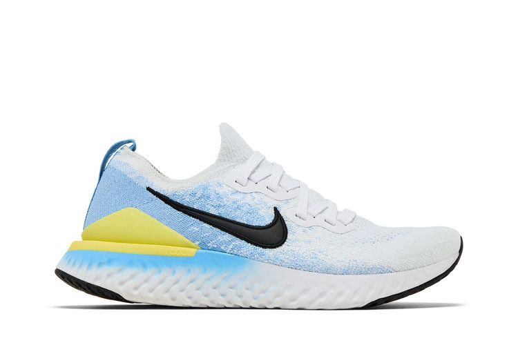 Nike Wmns Epic React Flyknit 2 'White Light Blue'