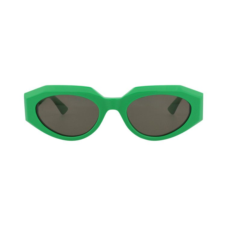 Bottega Veneta Round Sunglasses 'Green'