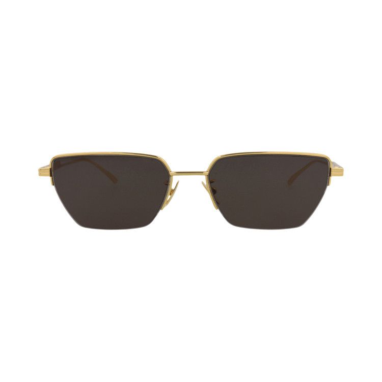 Bottega Veneta Square Sunglasses 'Havana/Brown'