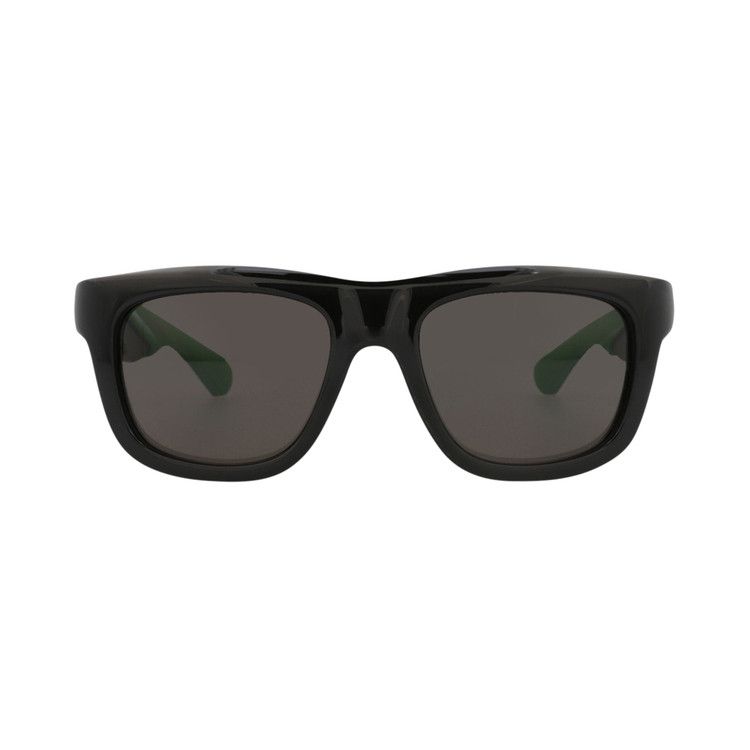 Bottega Veneta Square Injection Sunglasses 'Black/Grey'