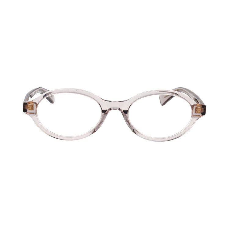 Bottega Veneta Oval Glasses 'Grey'