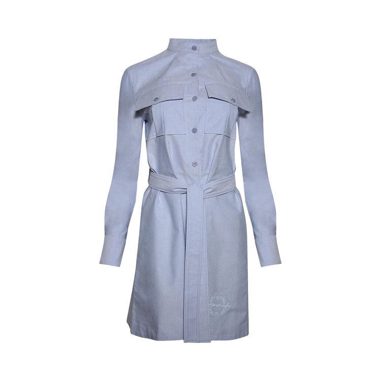 Givenchy Embroidered Mini Dress 'Baby Blue'