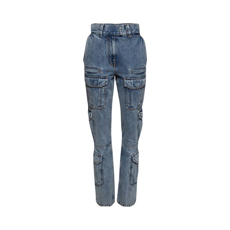 Givenchy Boot Cut Cargo Pants 'Light Blue'