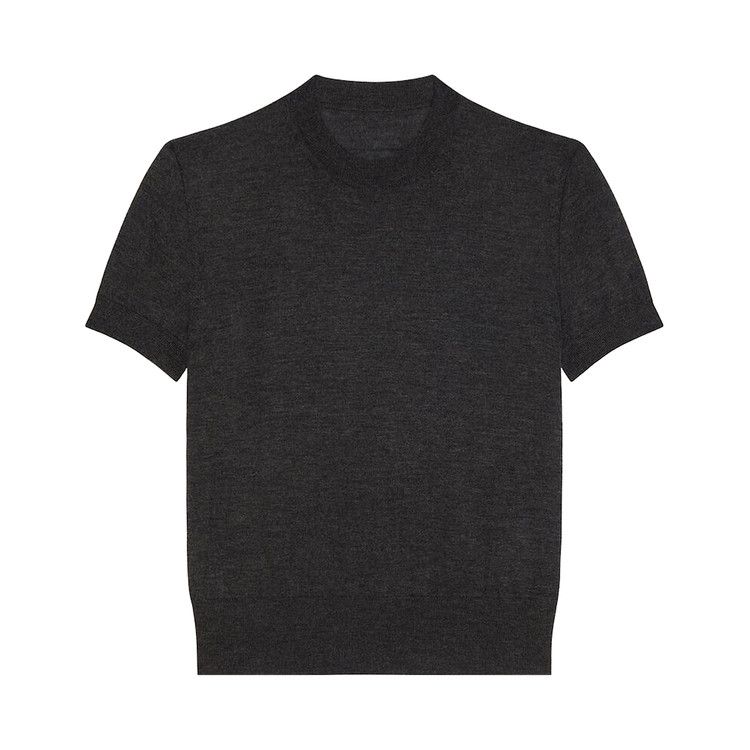 Givenchy Short-Sleeve Sweater 'Charcoal'