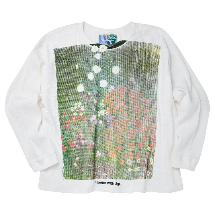 *Better With Age Chamomile Waffle Long-Sleeve 'Cream'
