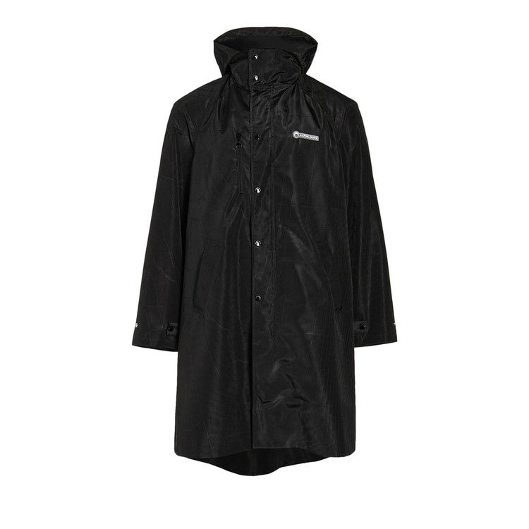 Marine Serre Moire Windbreaker 'Black'