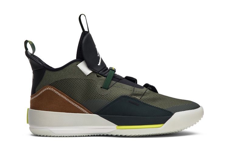 Travis Scott x Air Jordan 33 NRG 'Army Olive'