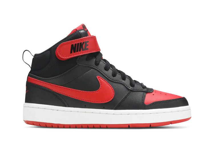Nike Court Borough Mid 2 GS 'Bred'