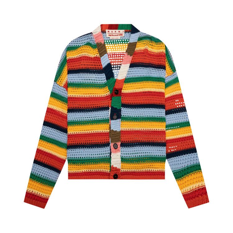 Marni x No Vacancy Inn Cardigan 'Multicolor'