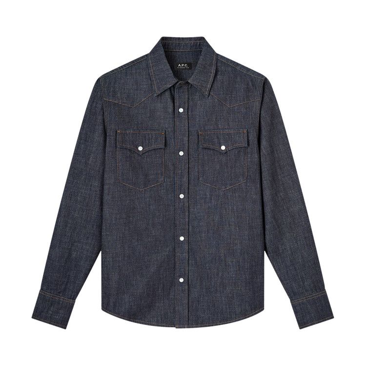 A.P.C. Chemise Western 'Indigo'