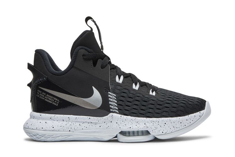 Nike LeBron Witness 5 'Black Metallic Silver'