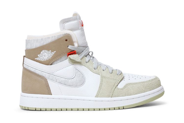 Wmns Air Jordan 1 High Zoom Comfort 'Olive Aura'