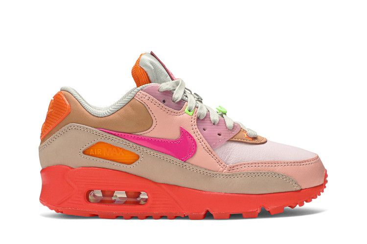 Nike Wmns Air Max 90 'Platinum Crimson'