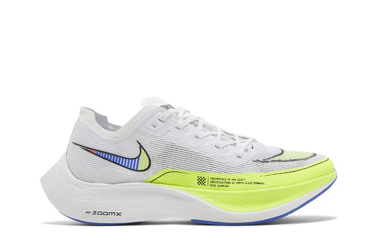 Nike ZoomX Vaporfly Next% 2 'White Volt Racer Blue'