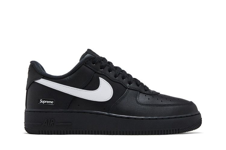Supreme x Nike Air Force 1 Low 'Box Logo - Black White'