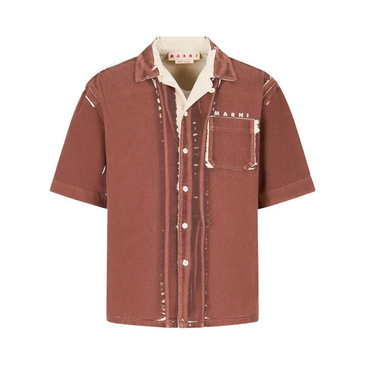 Marni Pocket Shirt 'Rust'