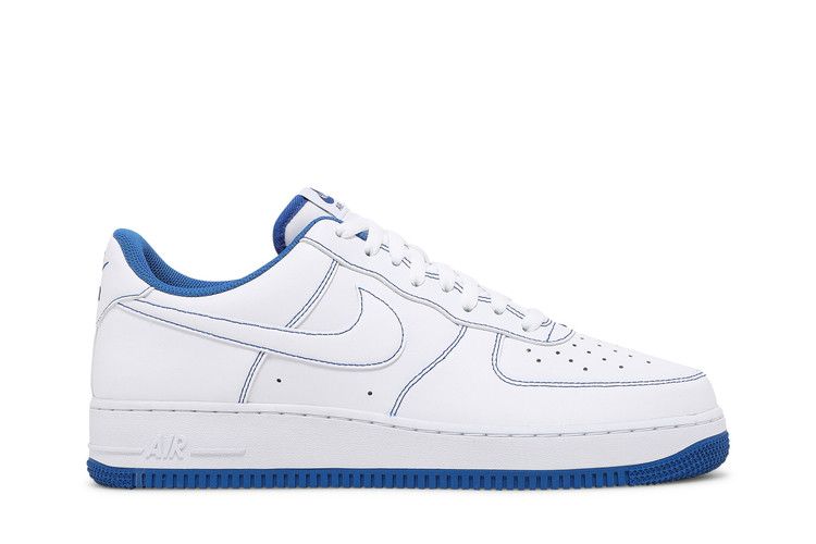 Nike Air Force 1 '07 'Contrast Stitch - White Game Royal'
